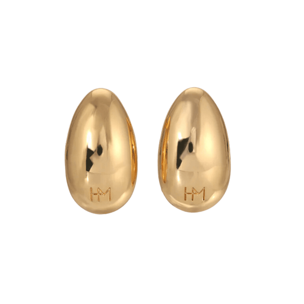 Heaven Mayhem - Bean Earring Gold