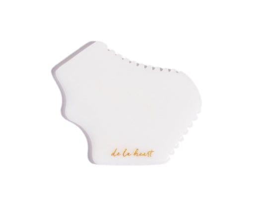 de la heart - White Jade Gua Sha