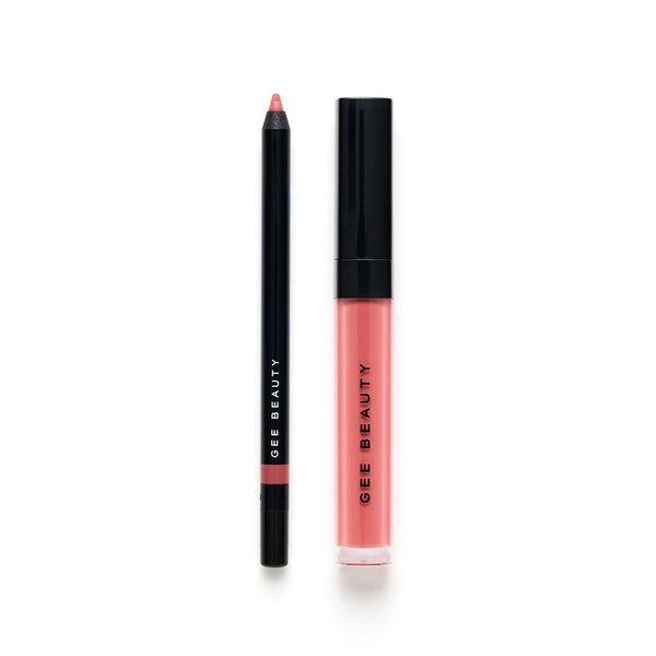 Gee Beauty Sets - Lip Define Pencil + Nourishing Lip Gloss